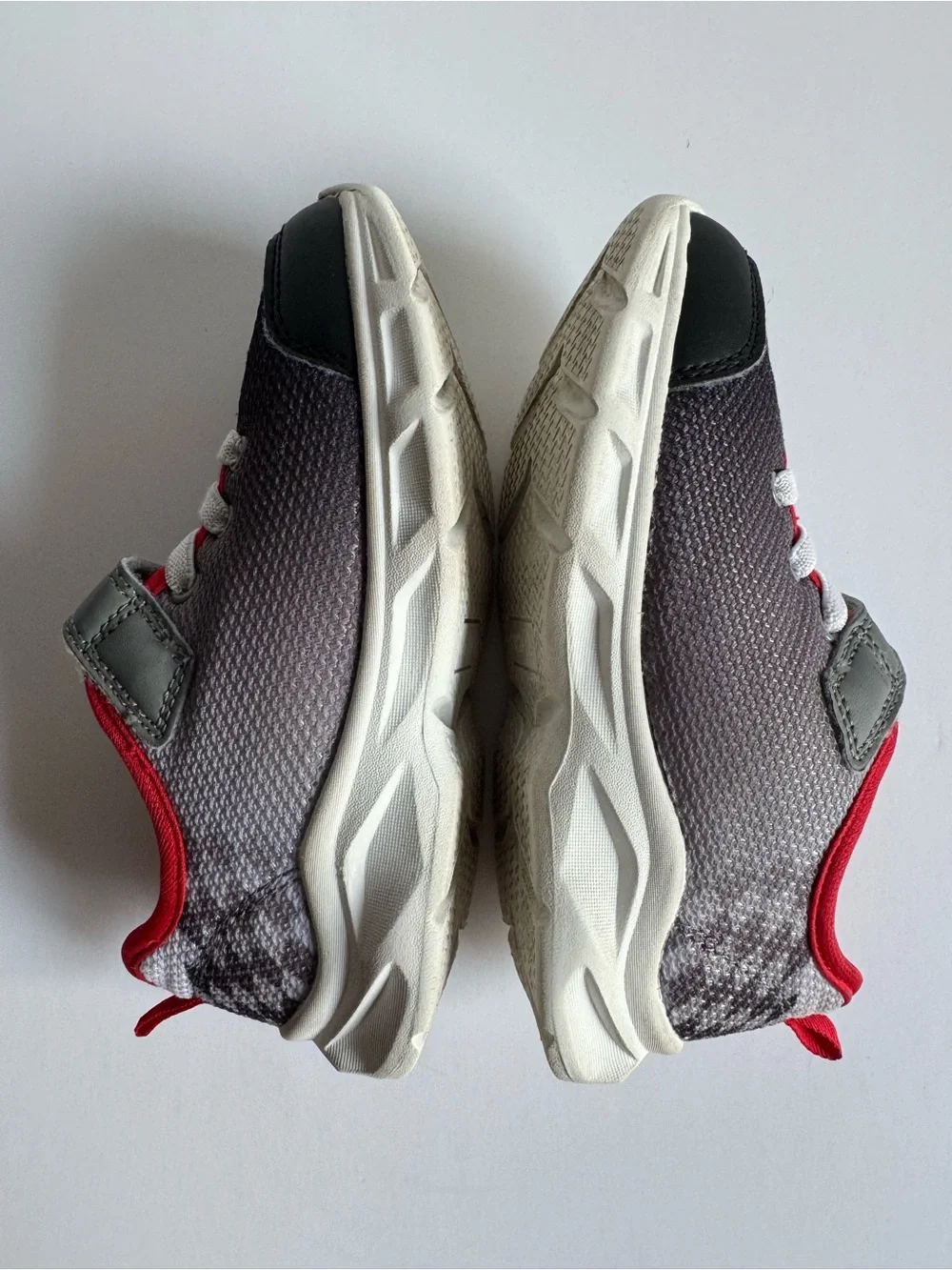 Carter's Gray & Red Race Car Slip-On and Light-up Sneakers
